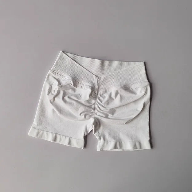 Women’s Seamless V-Waist Workout Shorts