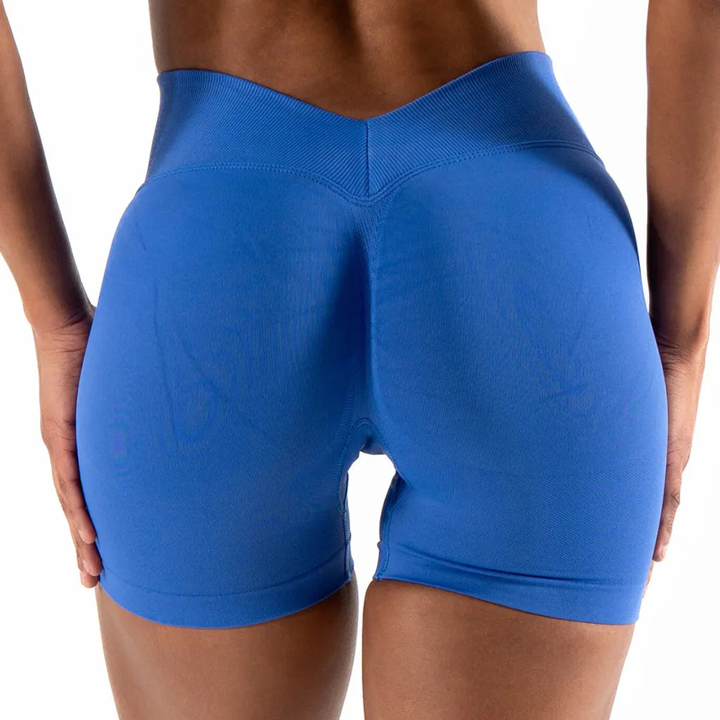 Women’s Seamless V-Waist Workout Shorts