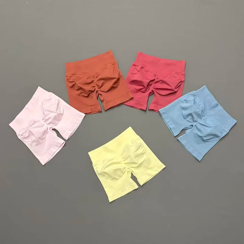 Women’s 4.5" Scrunch Butt Biker Shorts