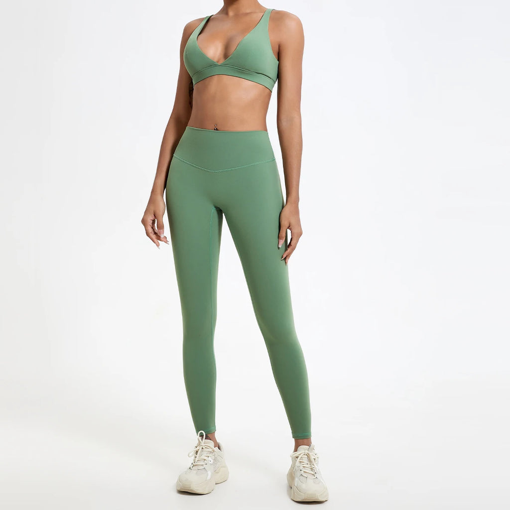 Women’s High-Waist Push-Up Sports Leggings – Soft Gym & Yoga Workout Pants