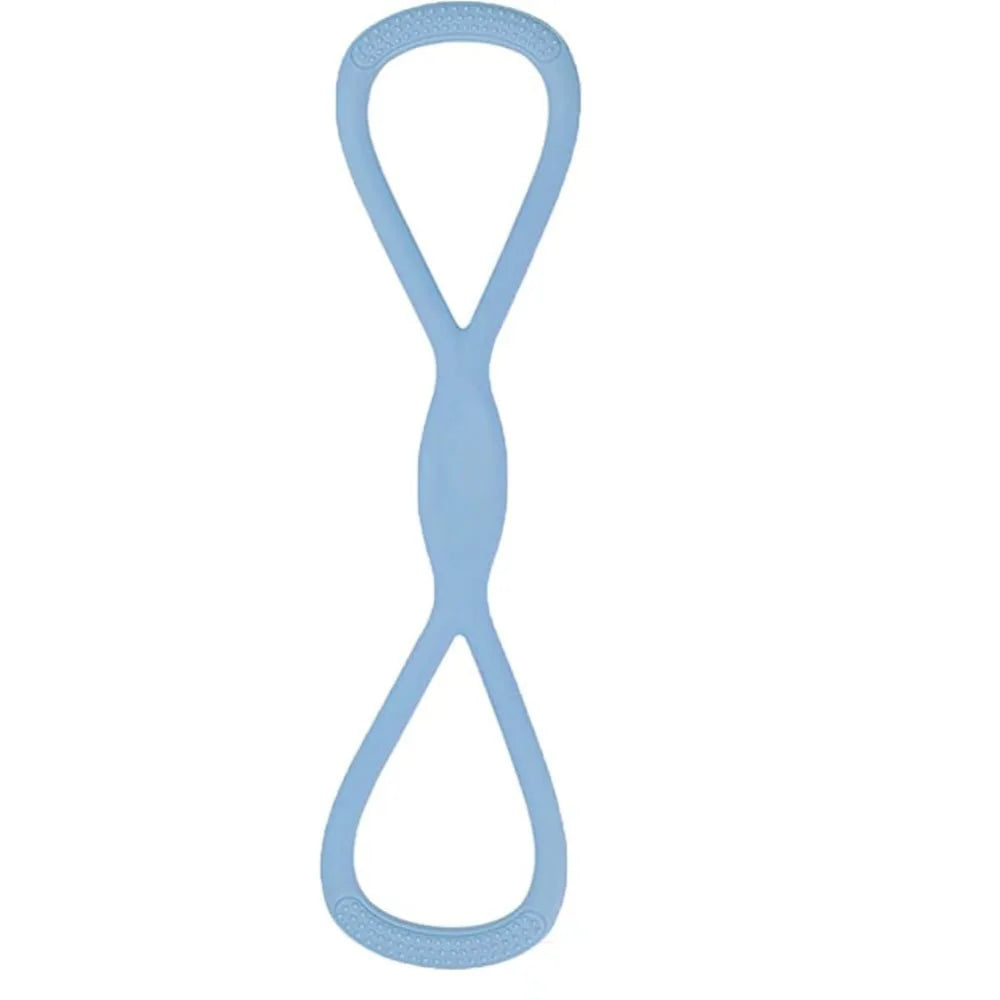Figure 8 Yoga Resistance Band 15/25/35LB Soft Silicone