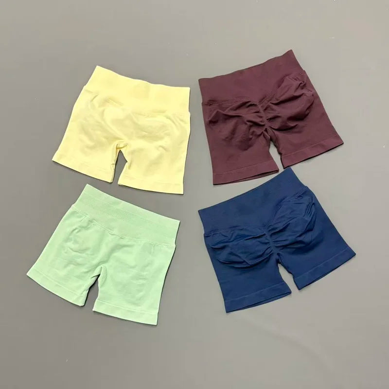 Women’s 4.5" Scrunch Butt Biker Shorts