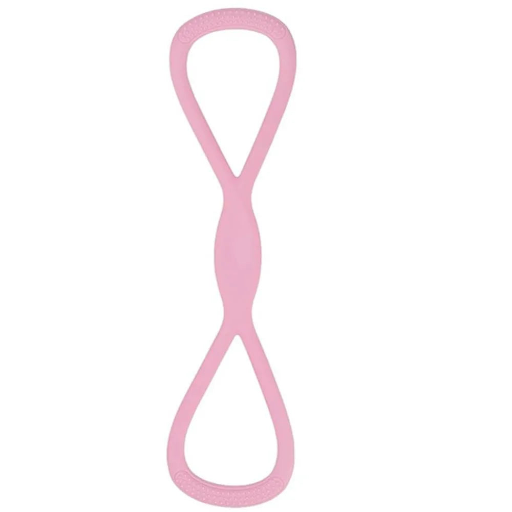 Figure 8 Yoga Resistance Band 15/25/35LB Soft Silicone