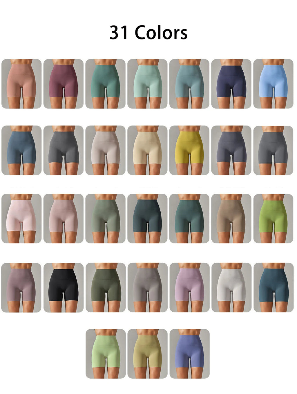 Women’s High-Waist Yoga Biker Shorts