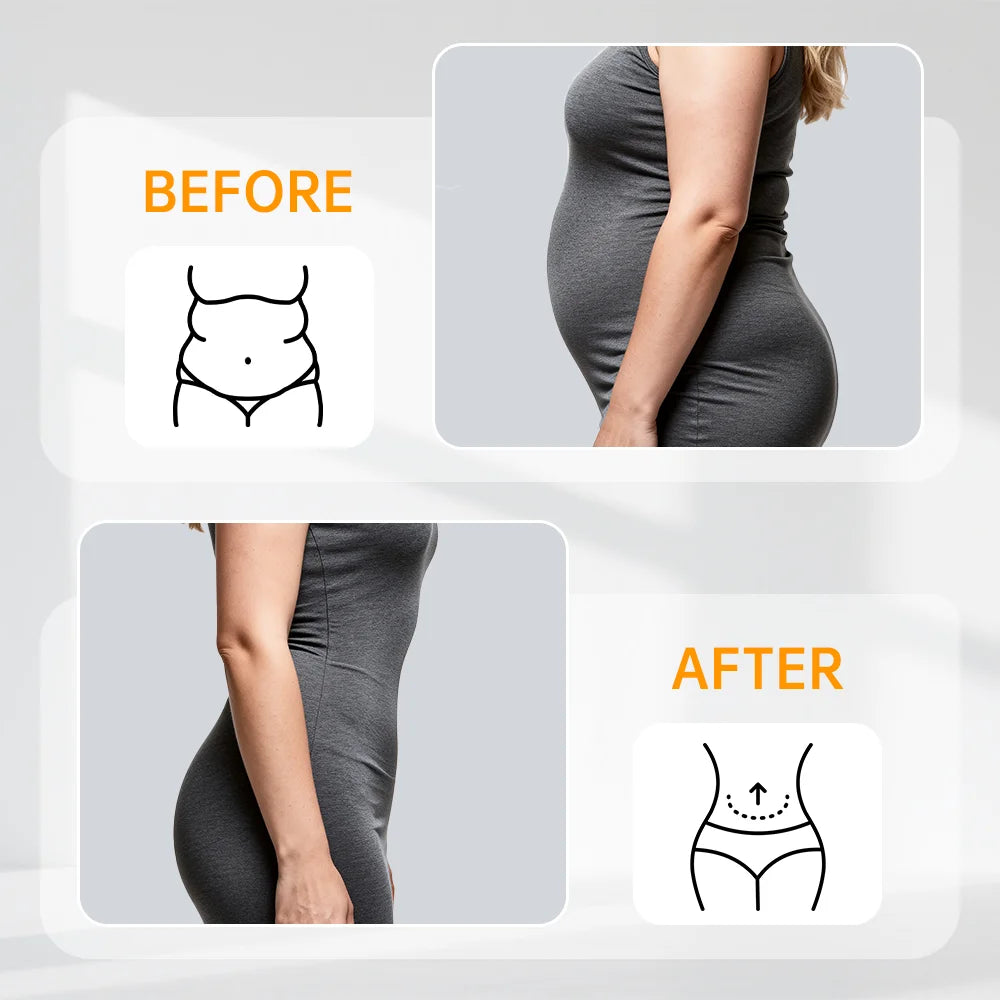 Women’s Adjustable Waist Trainer – Double Belt Neoprene Tummy Control Corset
