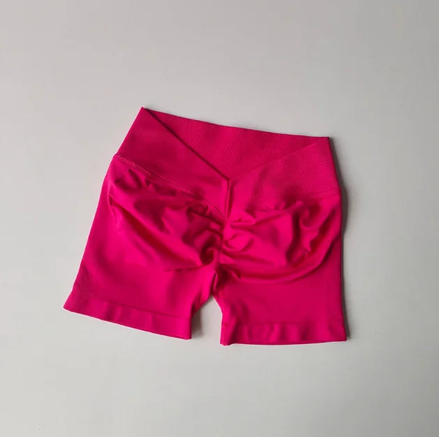 Women’s Seamless V-Waist Workout Shorts