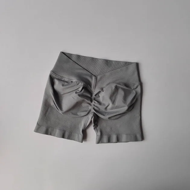 Women’s Seamless V-Waist Workout Shorts