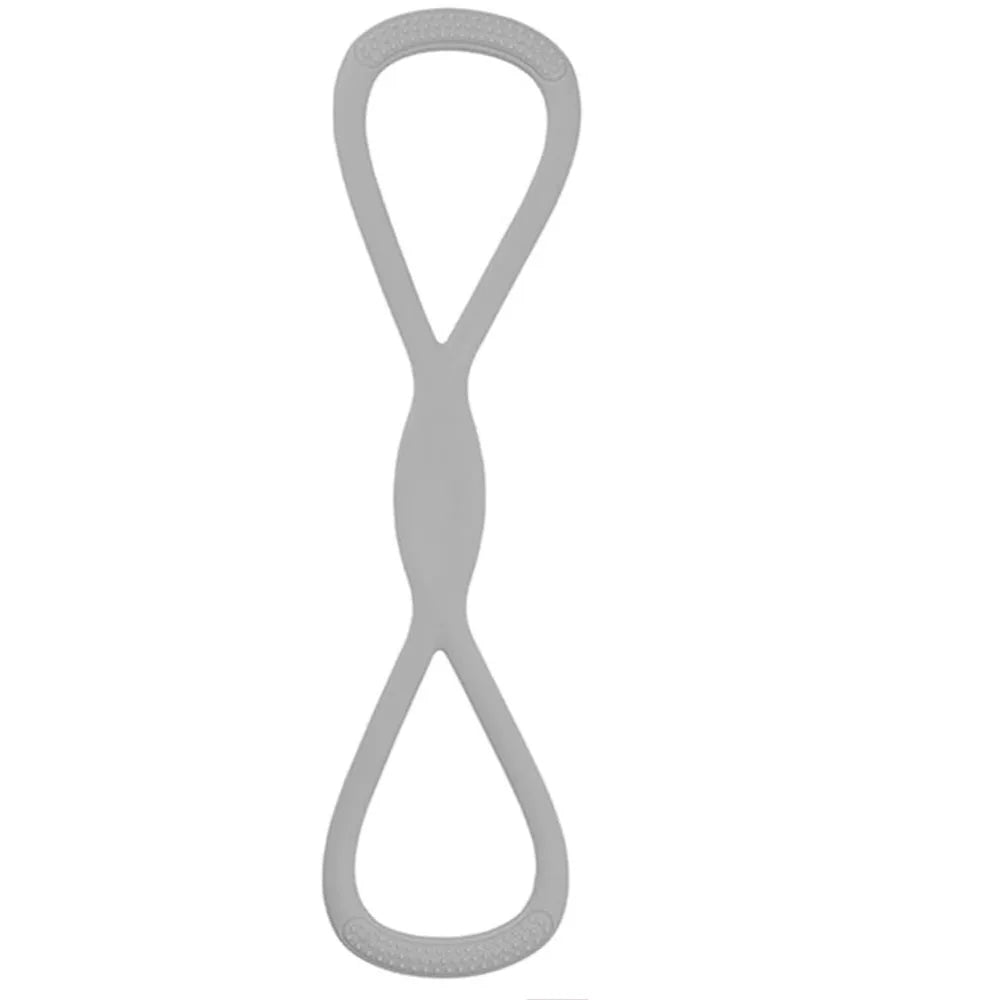 Figure 8 Yoga Resistance Band 15/25/35LB Soft Silicone