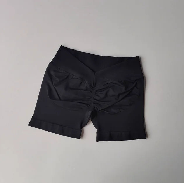 Women’s Seamless V-Waist Workout Shorts