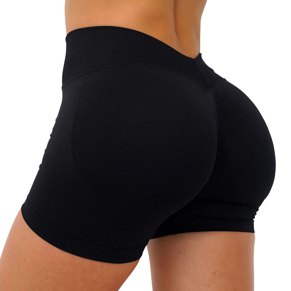 Women’s Seamless V-Waist Workout Shorts