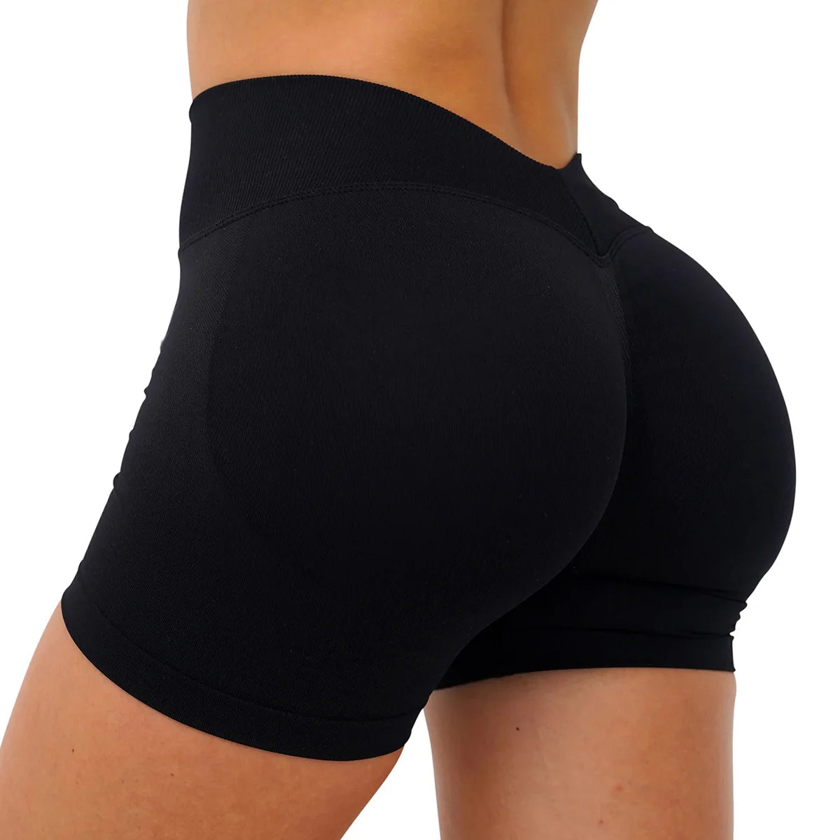 Women’s Seamless V-Waist Workout Shorts
