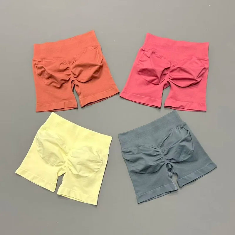 Women’s 4.5" Scrunch Butt Biker Shorts